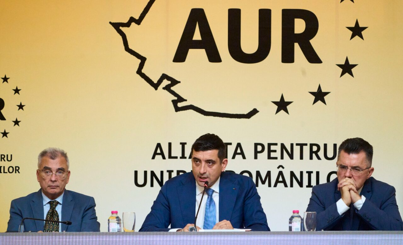 George Simion candidează pentru un nou mandat de președinte al partidului, la congresul AUR. Evenimentul va avea loc pe 30 noiembrie, la Alba Iulia