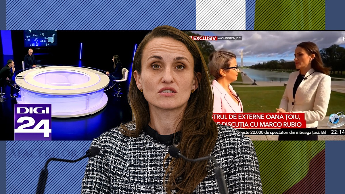 Scandal la Digi24 după ce Oana Țoiu a luat doar Antena 3 CNN în America. Postul a oprit de la difuzare un interviu cu Țoiu