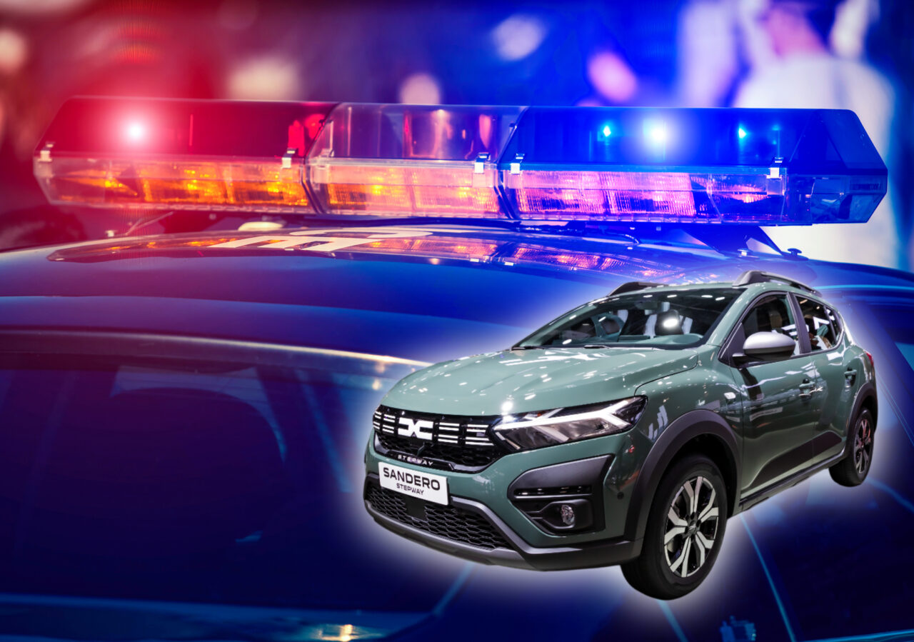 Șofer surprins de radar în timp ce conducea o Dacia Sandero cu 189 km/h, viteză mai mare decât cea maximă din fabrică. Măsurile aplicate de poliție