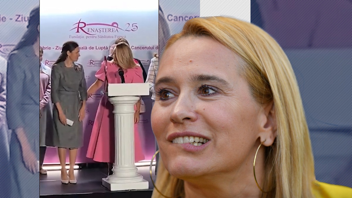 Andreea Esca, un nou moment în care nu știa că este ÎN DIRECT. „O să mă vadă telespectatorii ca în Tânăr și Neliniștit” / Ce i-a spus vedeta TV partenerei lui Nicușor Dan