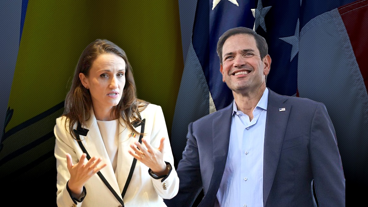 Oana Țoiu a bătut palma cu Marco Rubio ca prezența militarilor americani în România să „continue”