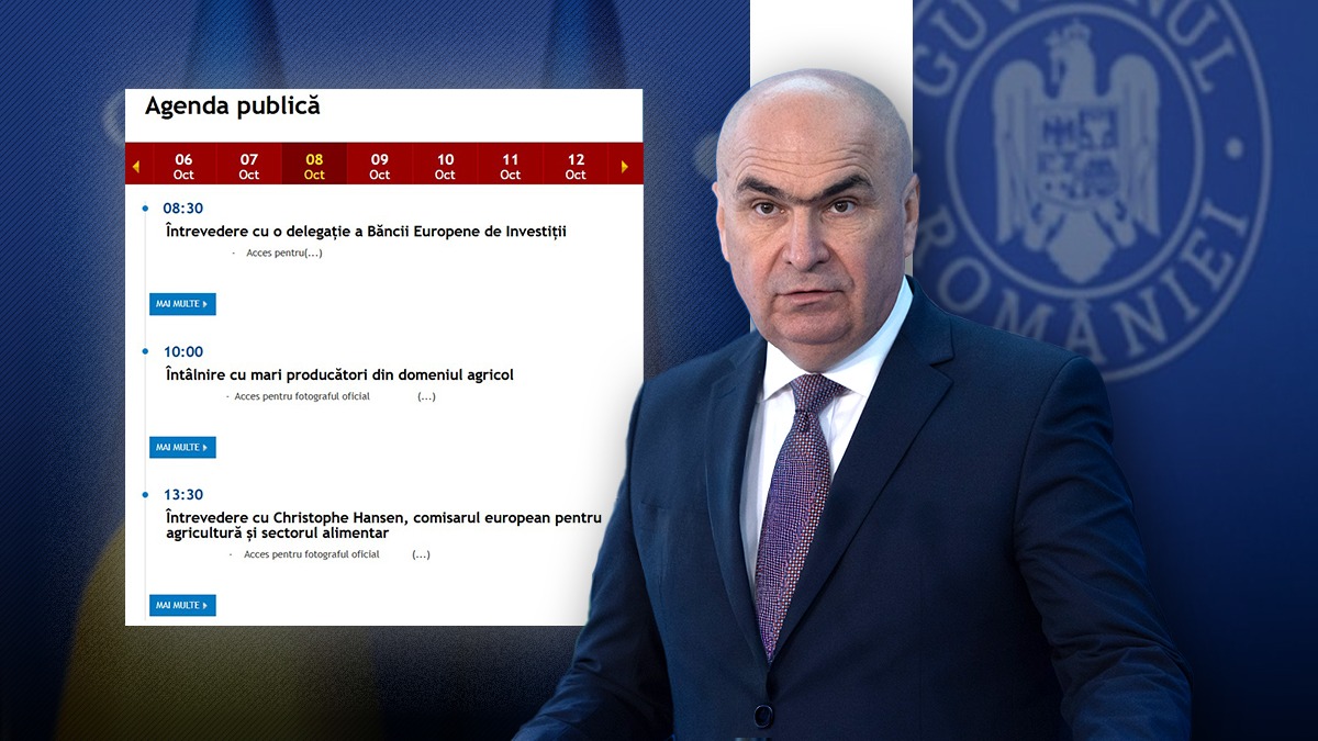 După ce Gândul a semnalat lipsa agendei publice a lui Bolojan, Guvernul a găsit-o. Premierul are program, dar fără presă