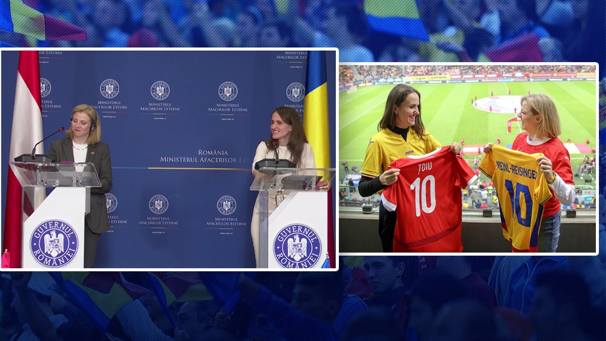 Oana Țoiu, mare microbistă, dar nu știe nici ce e offsaidul. Cum s-a fâstâcit la întrebarea GÂNDUL. Salvarea a venit de la omoloaga austriacă