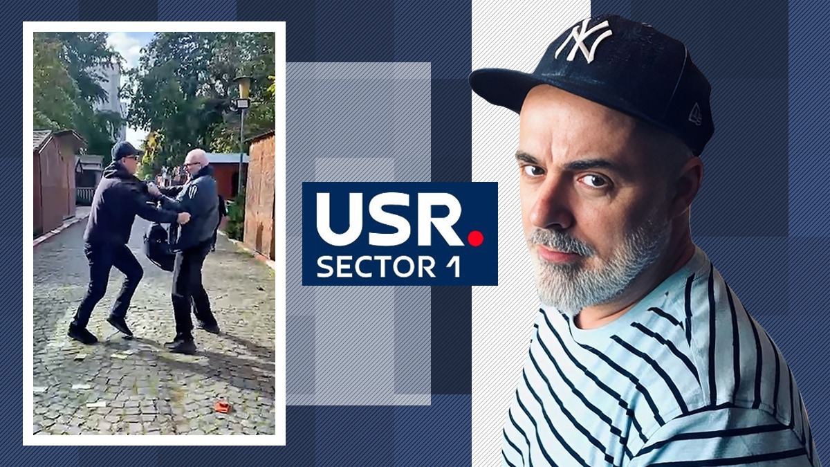 Bătaia între designerul Adrian Oianu și un administrator de târg. Scena violentă a apărut pe pagina de Facebook a USR. Clotilde Armand este și ea implicată. Ce a declarat designerul în EXCLUSIVITATE pentru Gândul