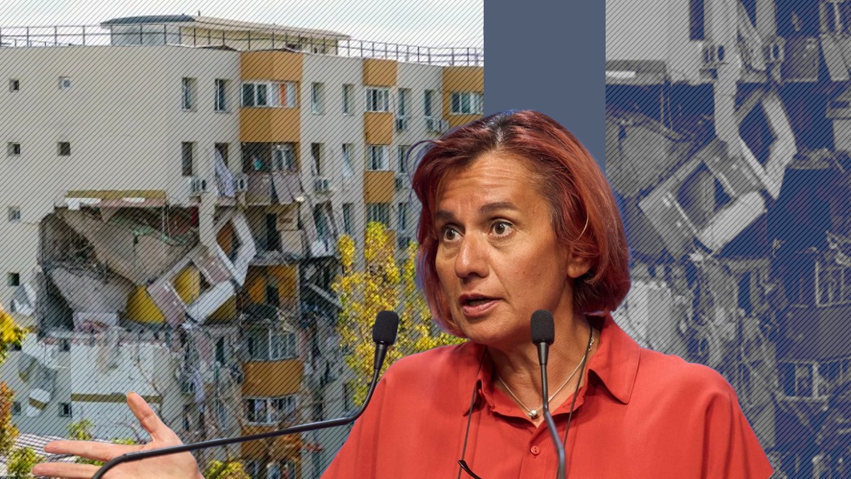 Purtătoarea de cuvânt a Guvernului avertizează că proprietarii blocului din Rahova ar putea să își PIARDĂ apartamentele dacă imobilul va fi demolat