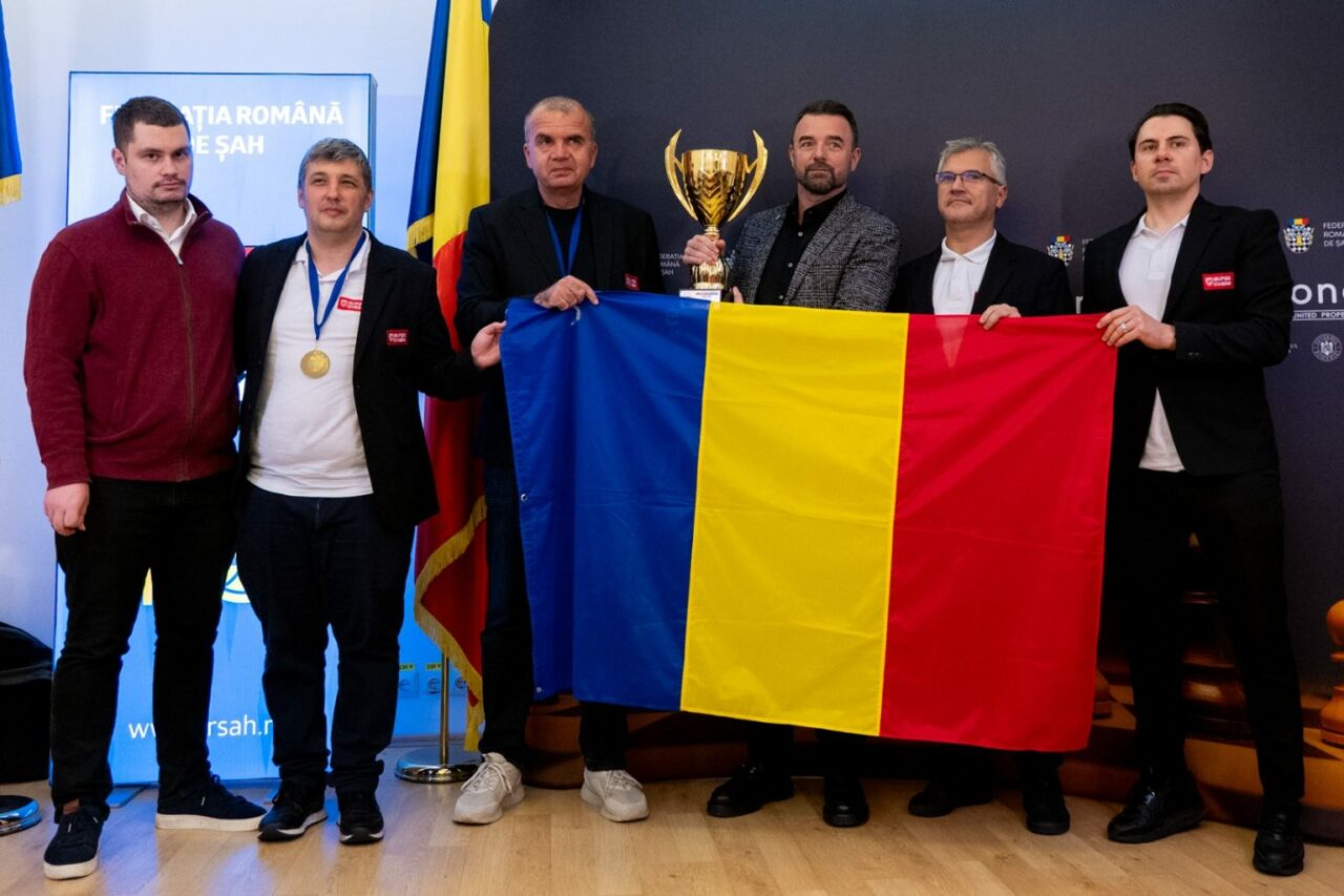România a devenit în premieră CAMPIOANĂ europeană la șah după ce a câștigat Cupa Cluburilor Europene