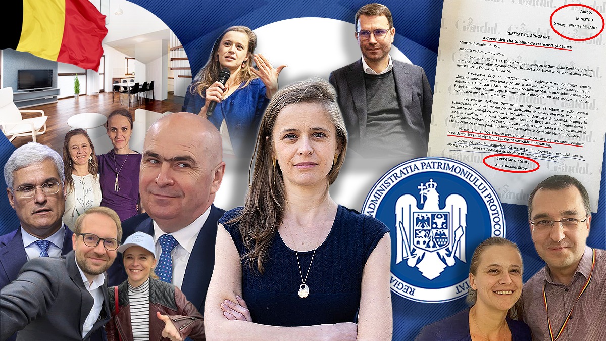 Imediat cum a fost numită secretar de stat la ministerul lui Pîslaru, cumnata lui Drulă a și cerut decontarea din bani publici a cheltuielilor pentru locuință și transport. Gândul publică documentul. Alina Gîrbea are și apartament în Belgia