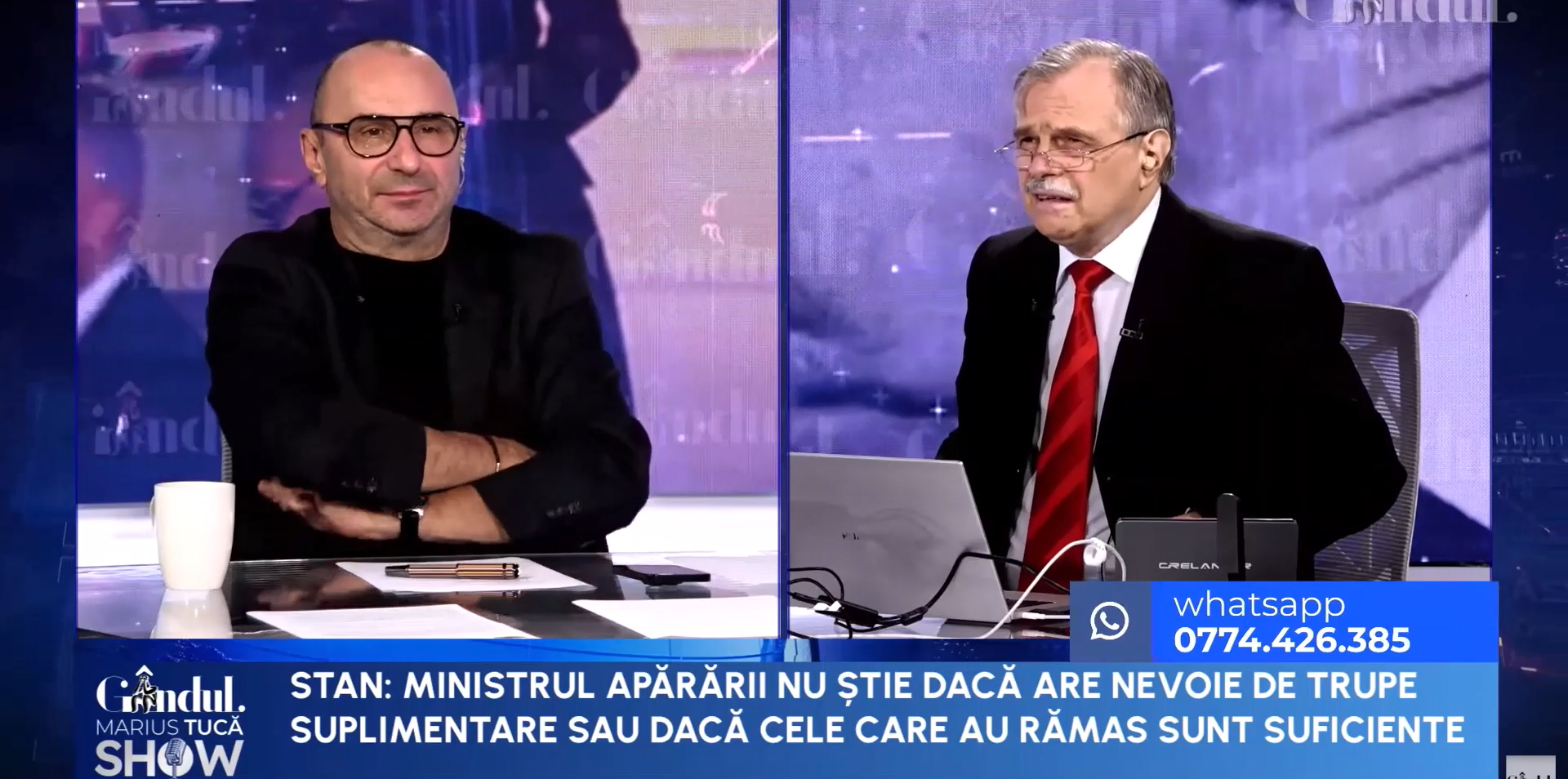 Valentin Stan: Vizita Oanei Țoiu a provocat retragerea trupelor