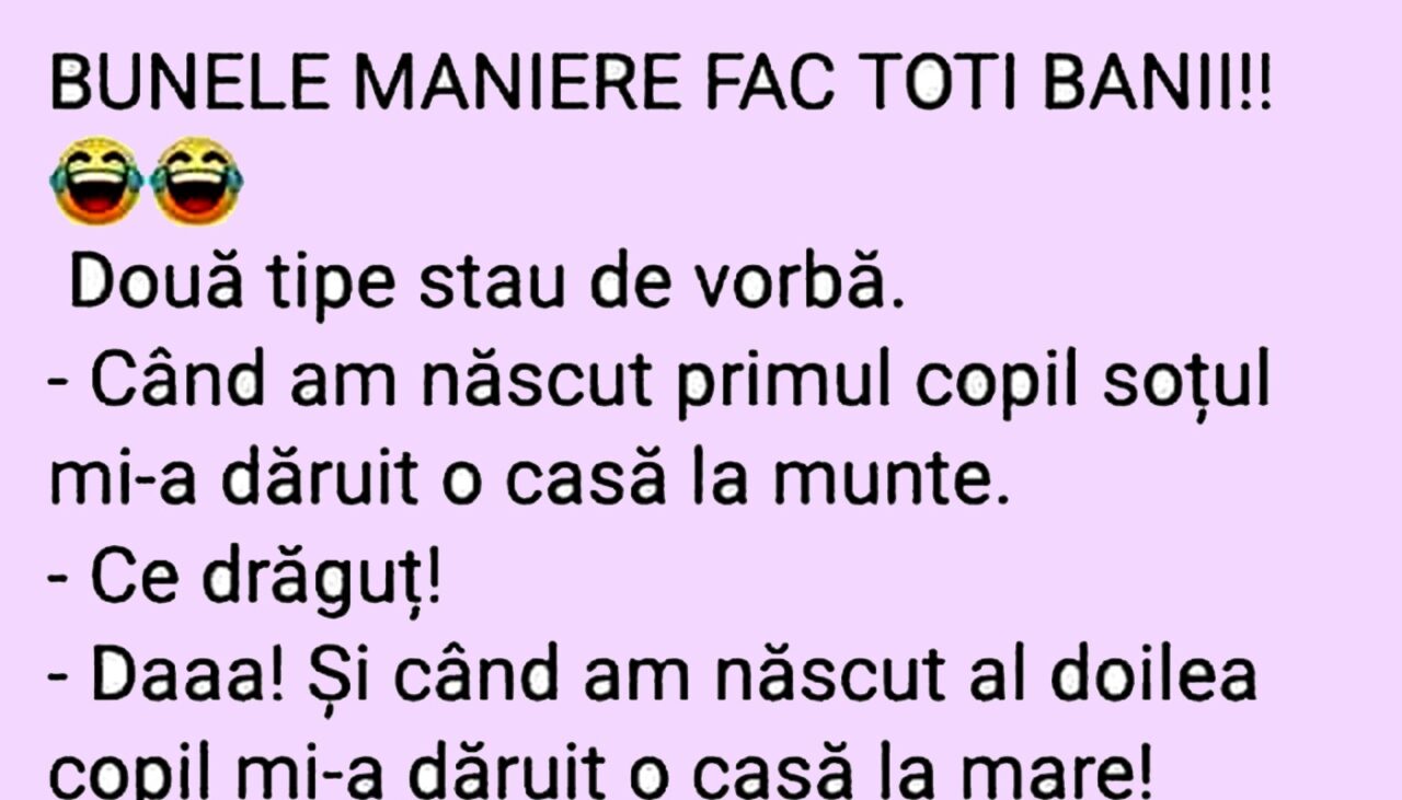 BANCUL ZILEI | Bunele maniere fac toți banii