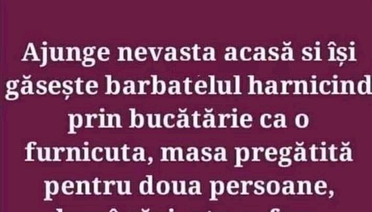 BANCUL ZILEI | Ce se întâmplă când nevasta ajunge acasă prea devreme