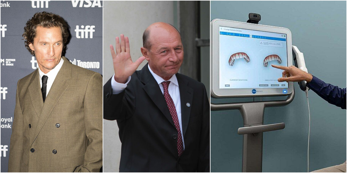 4 NOIEMBRIE, calendarul zilei: Matthew McConaughey împlinește 56 de ani, Traian Băsescu 74. Este patentată prima coroană dentară din aur
