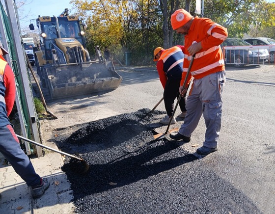 Intervenție realizată de Societatea Infrastructură 5 pe Drumul Ghindari (P)