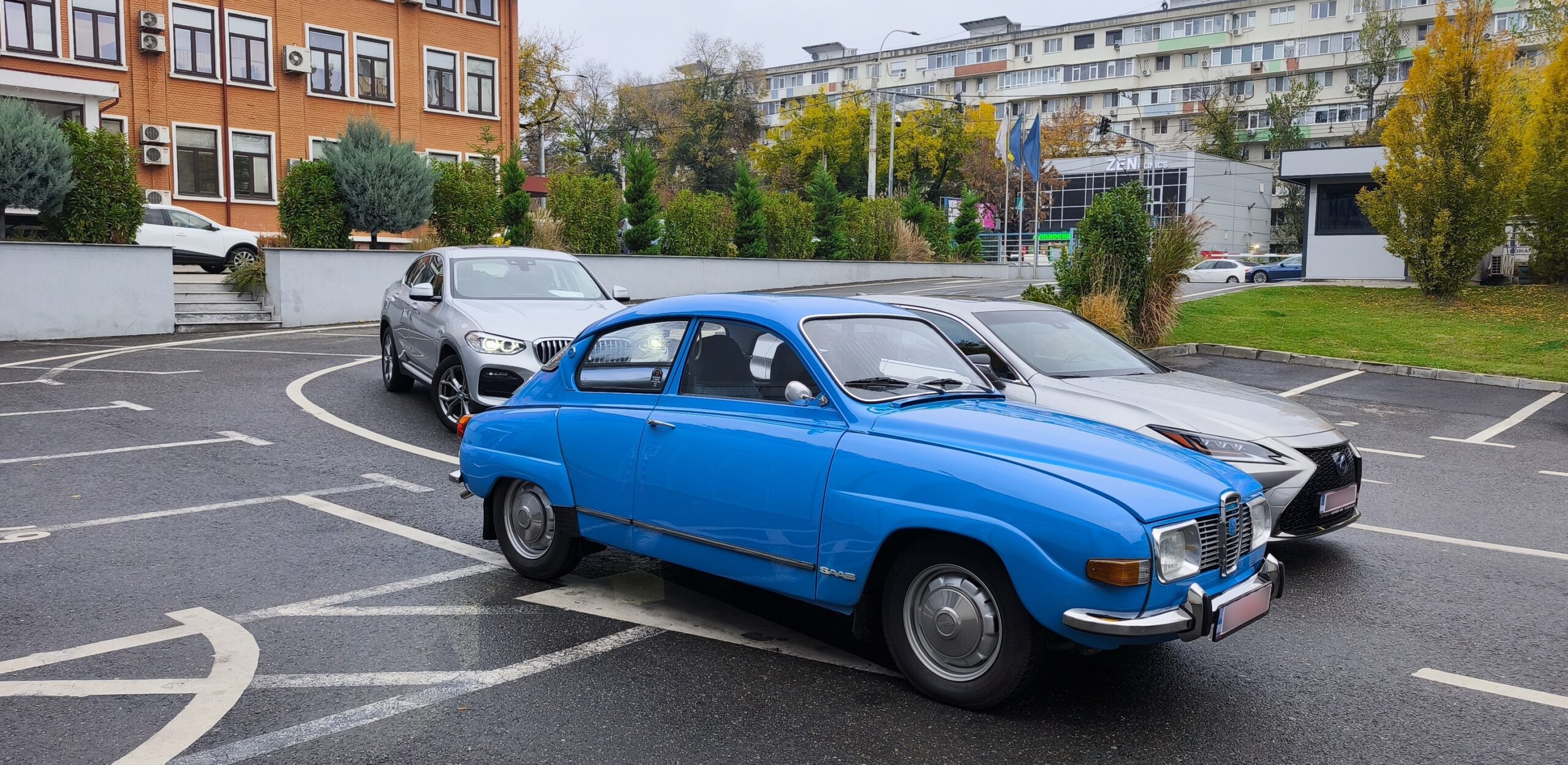 Micuța Lacrimă, SAAB 96, la RAR București
