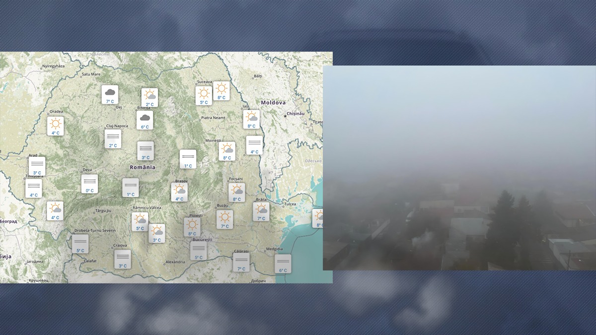 Când scăpăm de ceață și de frig. Prognoza meteorologilor ANM, în exclusivitate pentru Gândul