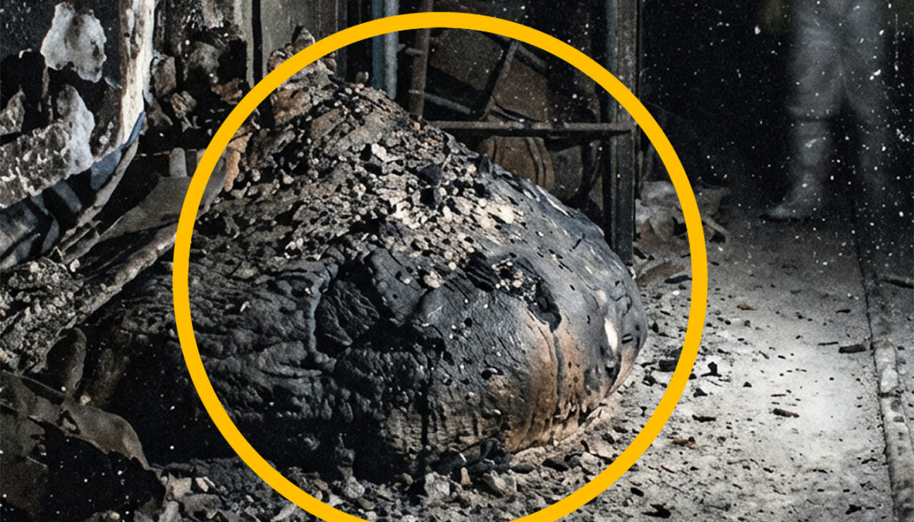 Cel mai periculos obiect de pe Pământ. Ce e Piciorul de Elefant” – substanța neagră din subsolul eactorului 4 de la Cernobîl