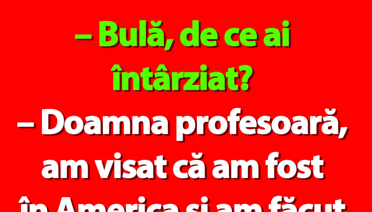 BANC | Bulă și visul american