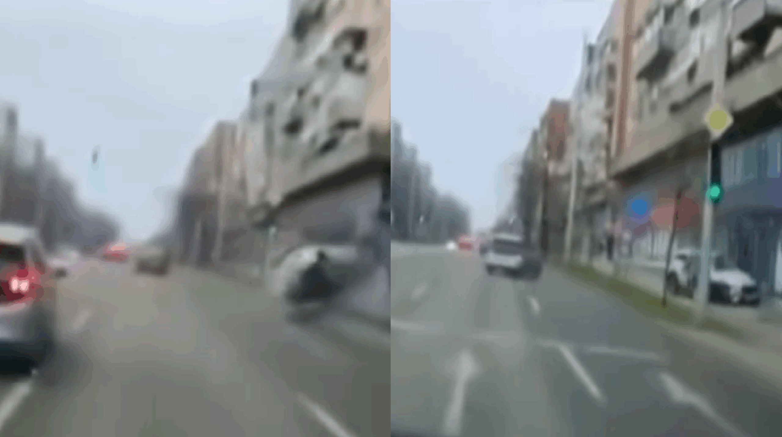 Accident terifiant la Iași pe bulevardul Independenței