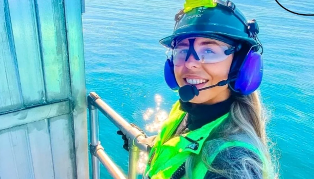 Amalie, „petrolista din adâncuri”. Salariul fabulos al unei norvegiene și minunata s-a profesie