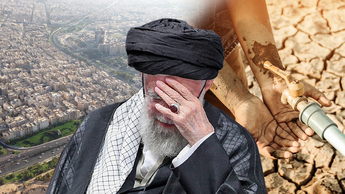 Ayatollahul Khamenei visează să fabrice arme nucleare, dar în Teheran aproape s-a terminat apa. Este posibil ca locuitorii să fie evacuați