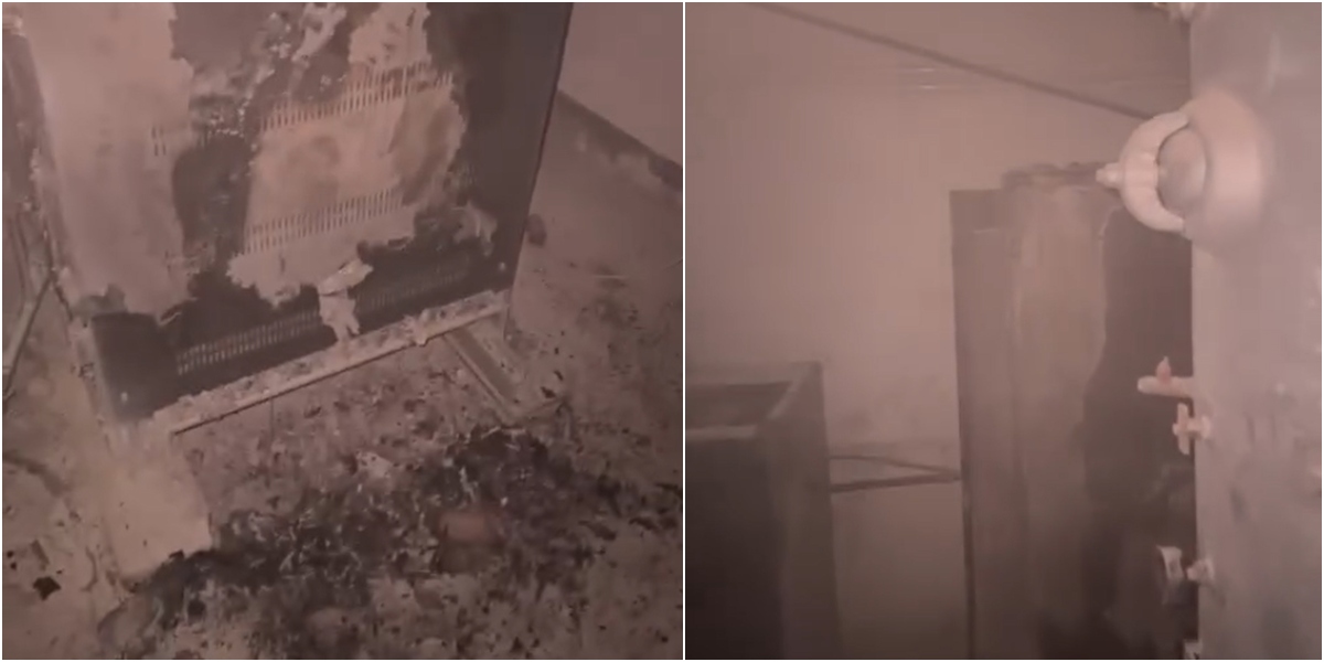 Incendiu la Spitalul de Urgență Caransebeș. 18 persoane au fost evacuate din secțiile de Psihiatrie și Urgență