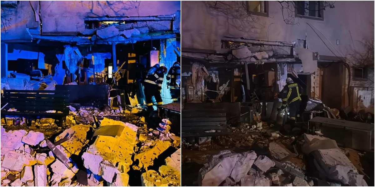 Explozie într-un bloc din Buftea. Două persoane au fost rănite