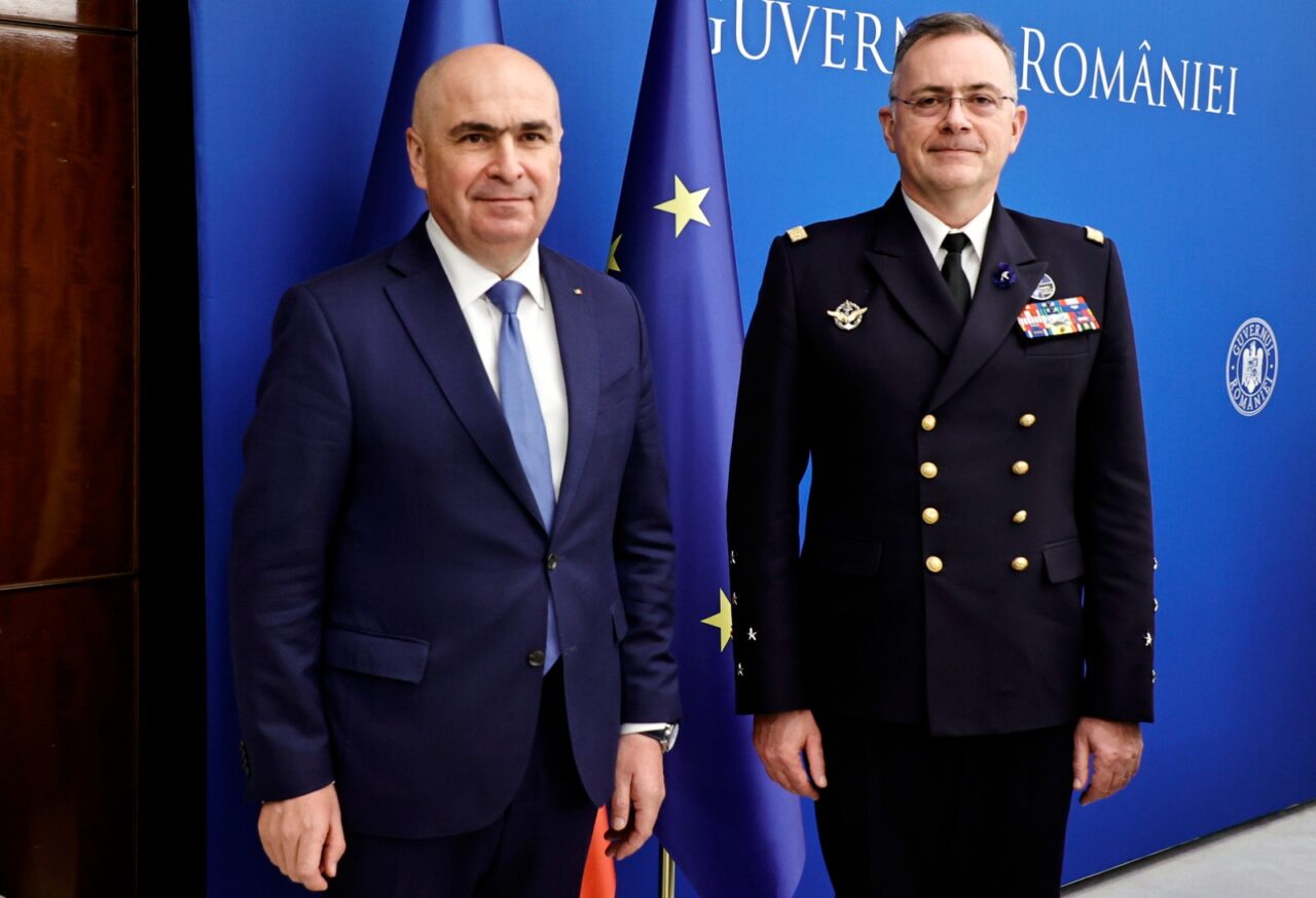 Bolojan a discutat cu amiralul Vandier, despre prioritățile României în cadrul NATO
