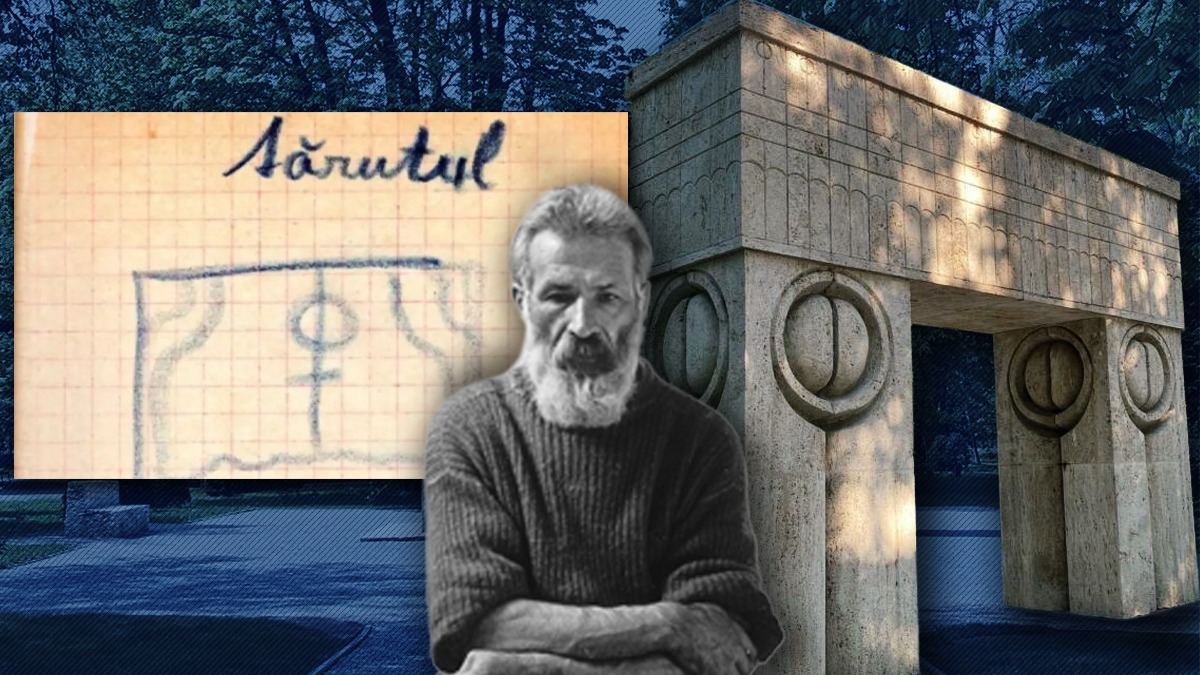 Primul Sărut al lui Brâncuși, descoperit într-un „maculator”, în Olanda. Schițele datează din perioada de „ucenicie” la Paris