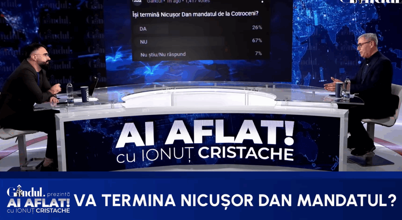 Ce îl va ține pe Nicușor Dan în funcție? Doru Bușcu: Spaima că în locul lui poate să vină Călin Georgescu