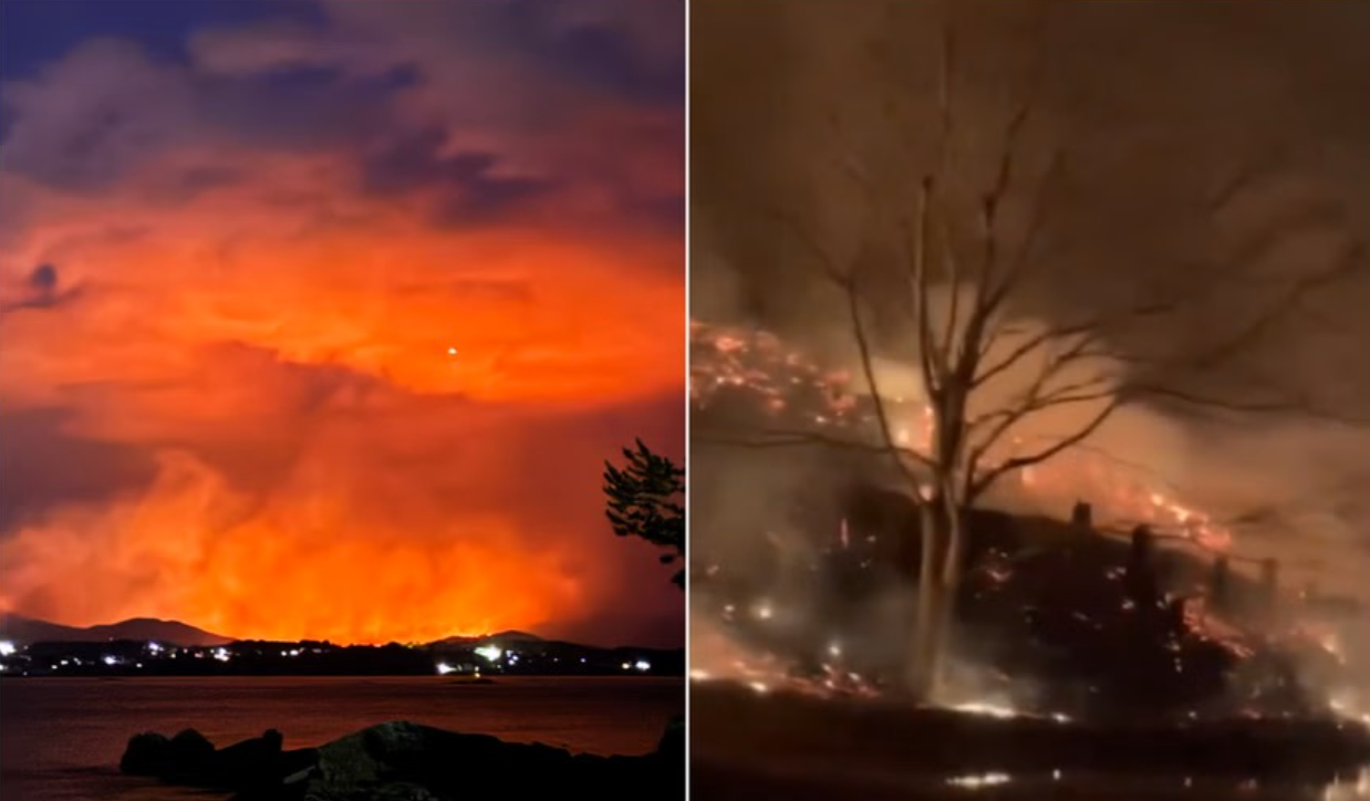 Japonia, devastată de cel mai puternic incendiu din ultima jumătate de secol. 170 de clădiri mistuite de flăcări și un deces