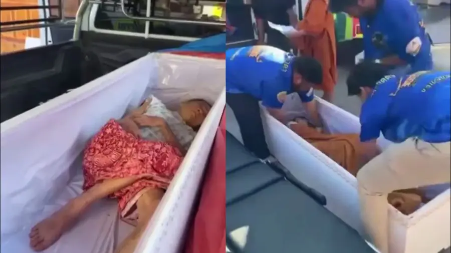 O femeie a revenit la viață chiar înainte să fie incinerată, la un templu budist din THAILANDA – VIDEO