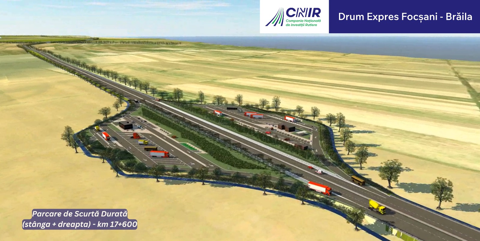 Start pentru Drumul Expres Focșani-Brăila