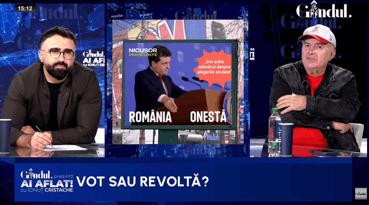 Florin Călinescu critică anularea alegerilor: „Cineva a încercat să vadă dacă se poate de lovitura de stat. S-a putut, de acum se poate ORICE”