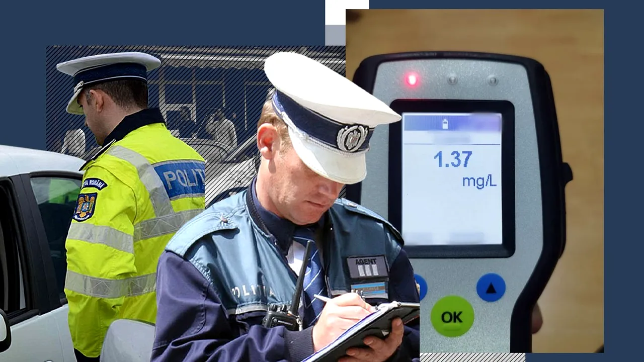 Ce a pățit un șofer băut care a încercat să dea mită polițiștilor care l-au prins la volan în stare de ebrietate
