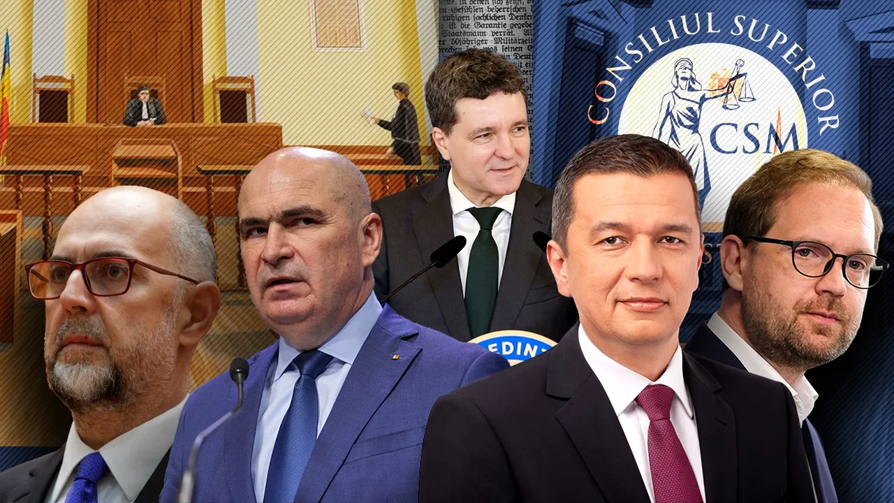 Bolojan face o nouă lege a pensiilor magistraților. Fostul judecător CSM: Premierul se pregătește iarăși să saboteze pensiile magistraților