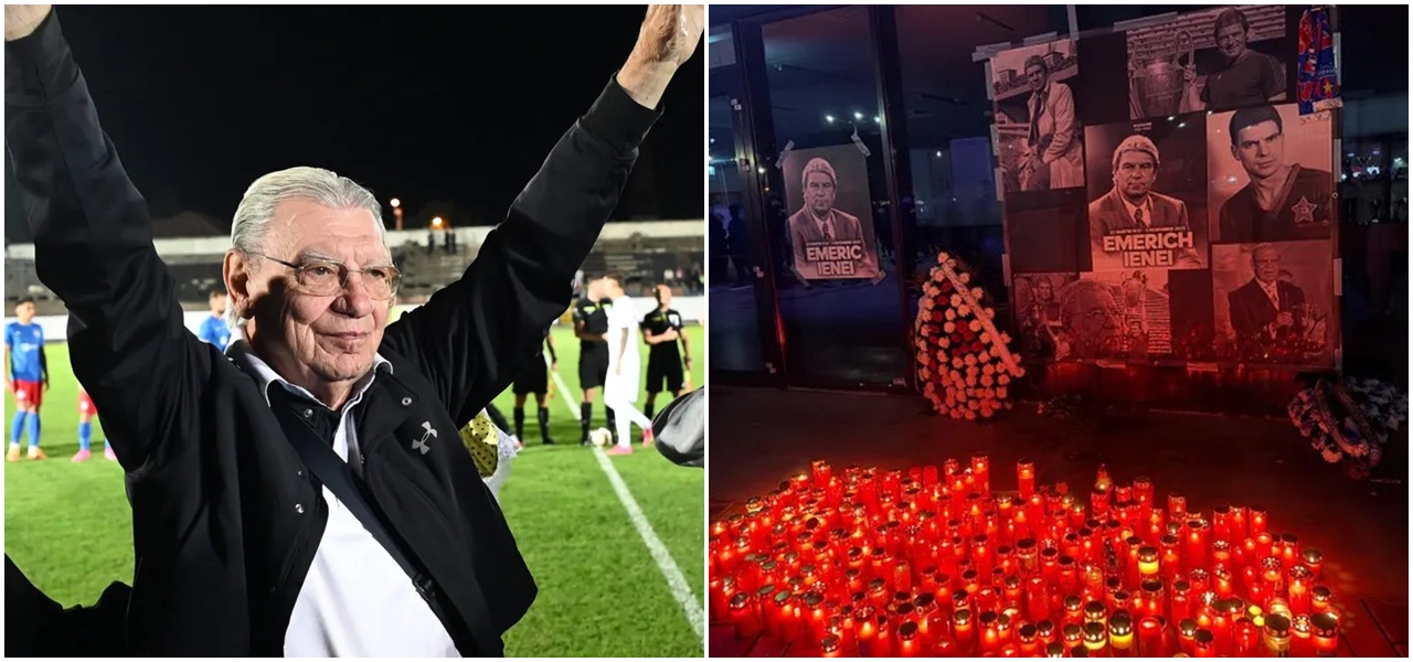 Omagiu adus lui Emeric IENEI, în Ghencea. Galeria Stelei a transformat „Templul” într-un altar închinat antrenorului care a câștigat CCE în 1986