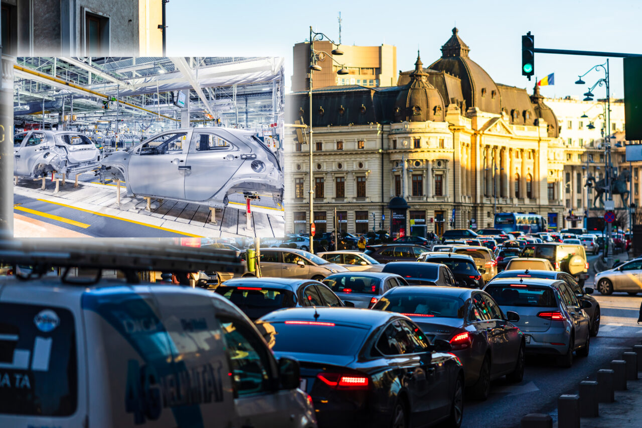 Industria auto din România, în declin. Producția de mașini a scăzut în ultimele luni, dar a adus 33 miliarde de euro la economie. Ce arată datele INS