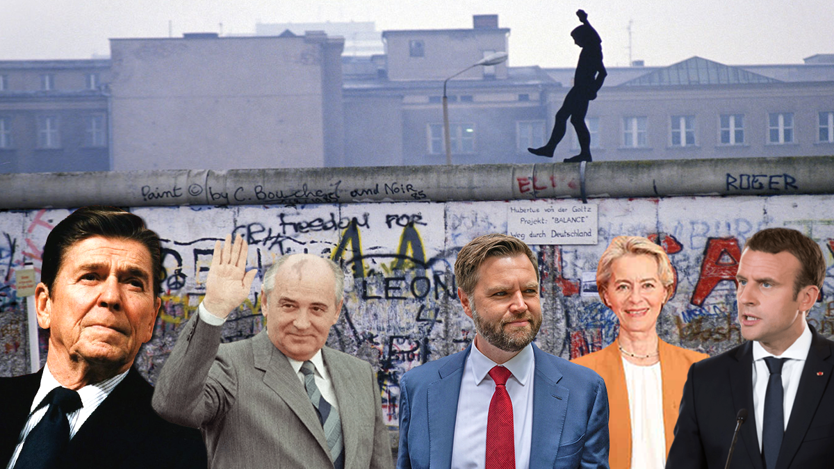 Zidul a căzut, dar democrația se clatină. Astăzi se împlinesc 36 de ani de la prăbușirea Zidului Berlinului, iar Europa își ridică noi “cordoane politice sanitare”: vot liber, dar guvernare interzisă. În ciuda opțiunilor populare, partidele anti-sistem nu sunt lăsate sau nu pot să guverneze. Reagan, 1987: „Dărâmați acest zid”/ J.D. Vance, 2025: „În democrație, nu e loc de «ziduri de protecție»”