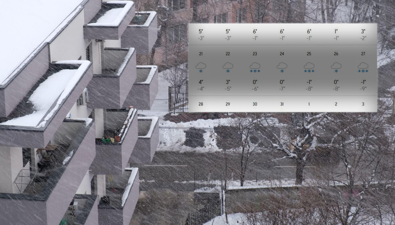 Orașele din România în care ninge șapte zile la rând, potrivit meteorologilor ACCUWEATHER