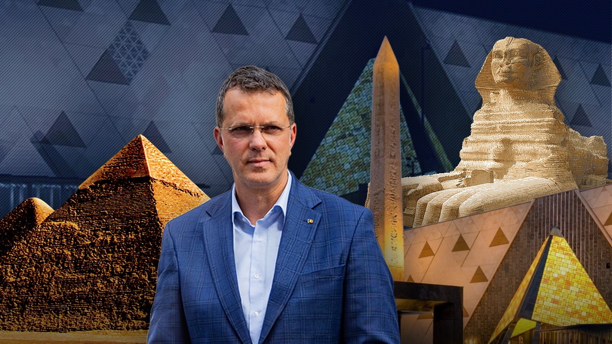 Moșteanu merge în Egipt ca să „consolideze” un parteneriat care nu există. Coincidență sau nu, vizita are loc de ziua inaugurării Marelui Muzeu Egiptean. Va semna un Memorandum perfectat de Klaus Iohannis și Marcel Ciolacu