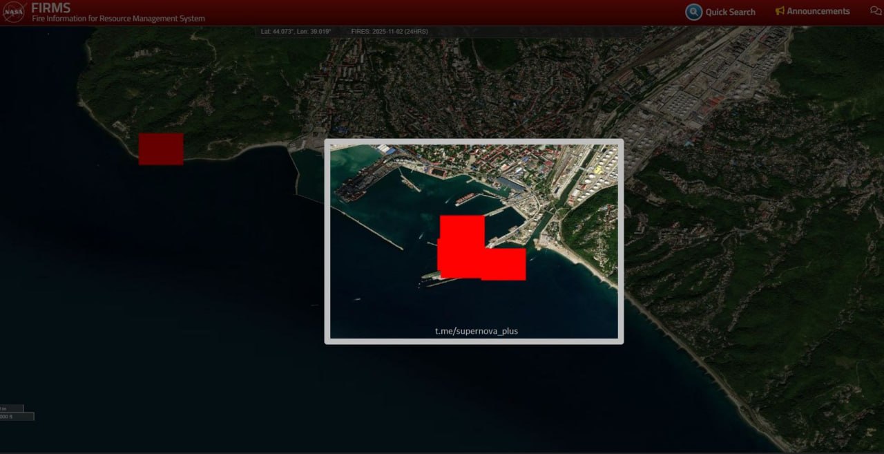 ATAC ucrainean cu drone la Marea Neagră. Portul rus Tuapse, cuprins de flăcări. Un petrolier și mai multe clădiri, avariate