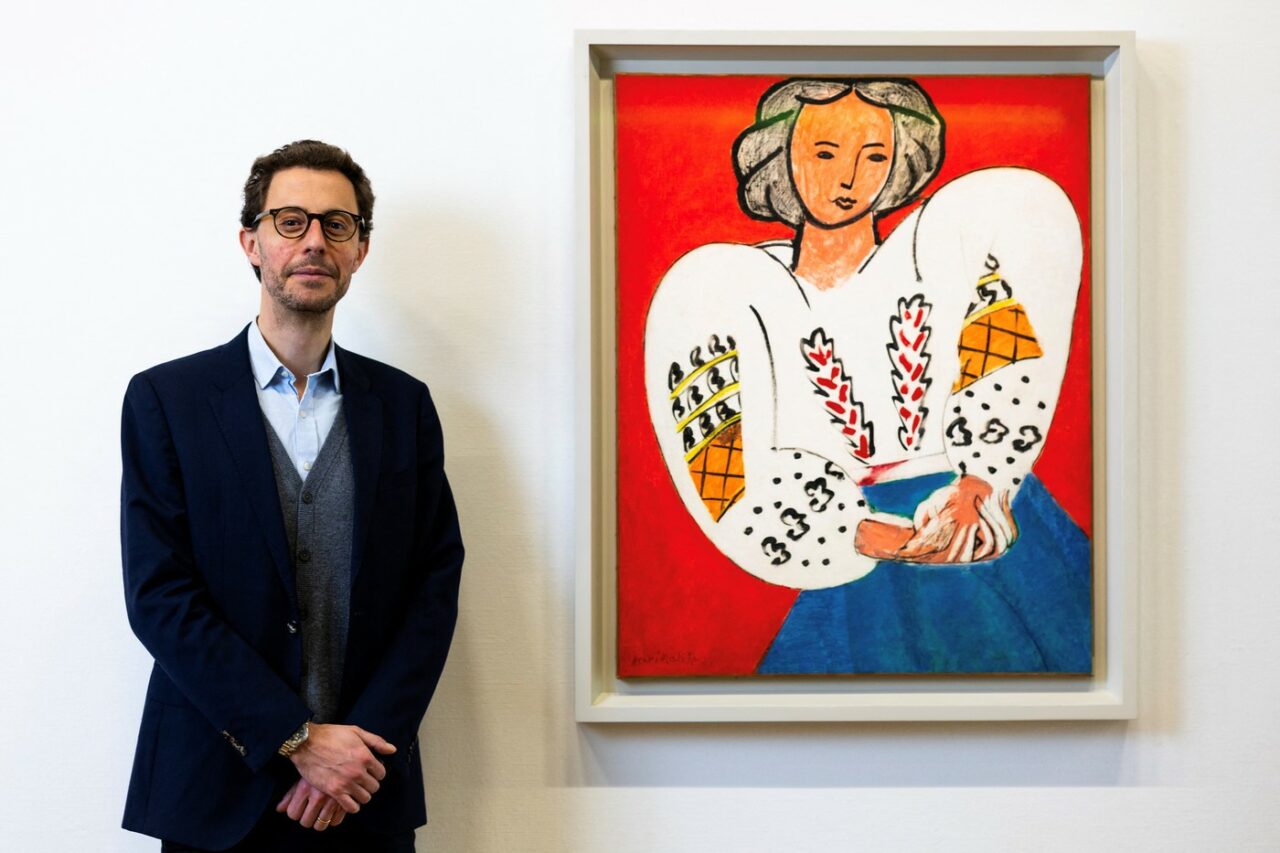 Capodopera „La Blouse Roumaine” a ajuns pentru prima dată în România. Tabloul lui Matisse, evaluat la 50.000.000 €, expus la Muzeul Național de Artă