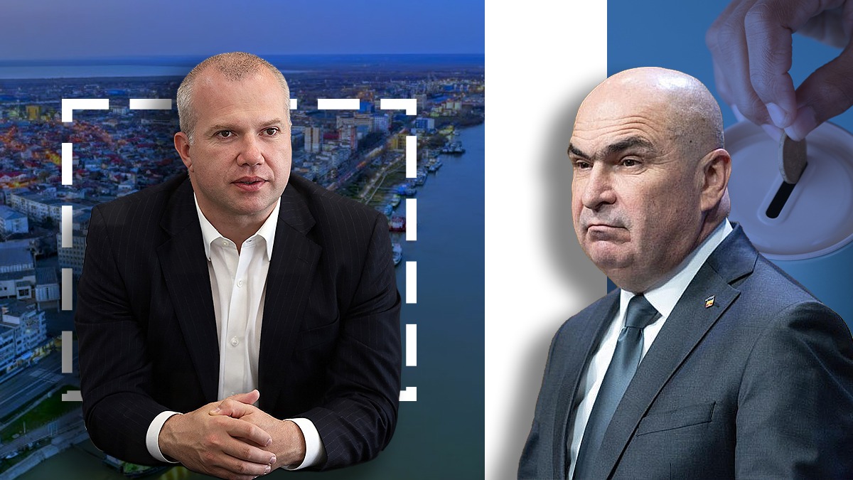 Premierul a intrat pe contrasens cu primarul din Galaţi. Ionuţ Pucheanu: „Galațiul nu este pușculița lui Bolojan. Dacă tot jucăm ‹la impuse›”