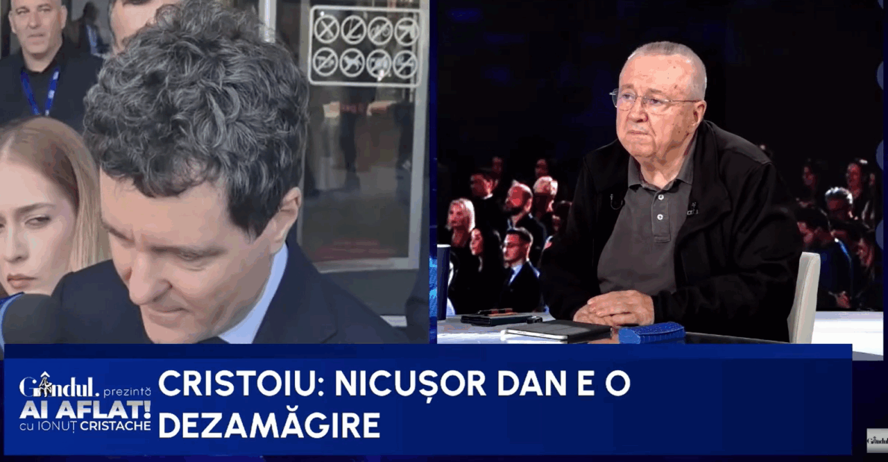 Cristoiu, dezlănțuit împotriva lui Nicușor Dan: „Nu mă așteptam să fie așa slab. Are toate clișeele proaste, politicianiste din România”