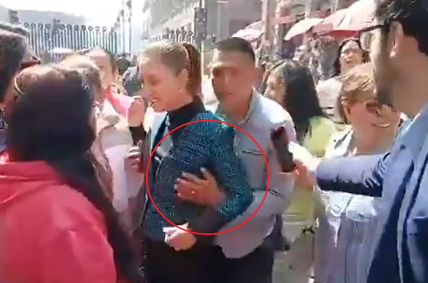 Președinta Mexicului, Claudia Sheinbaum, a fost victima hărțuirii sexuale. Momentul în care un bărbat încearcă să o atingă în plină stradă, viral