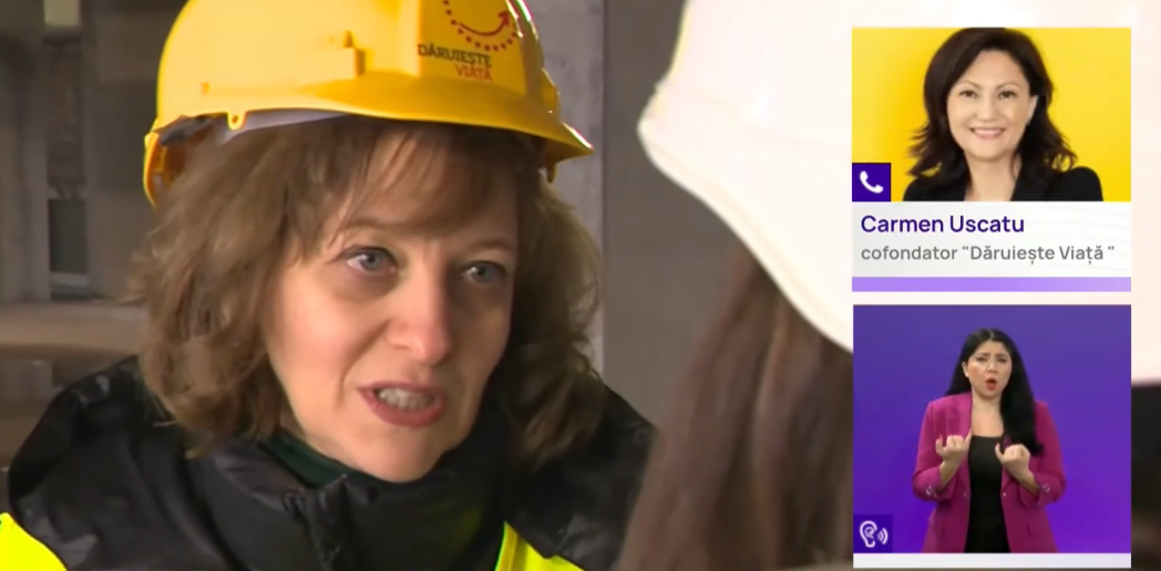 Carmen Uscatu, cofondatoarea „Dăruiește Viață”: „Sunt răspunzătoare să continui proiectele, sunt responsabilă în fața donatorilor”