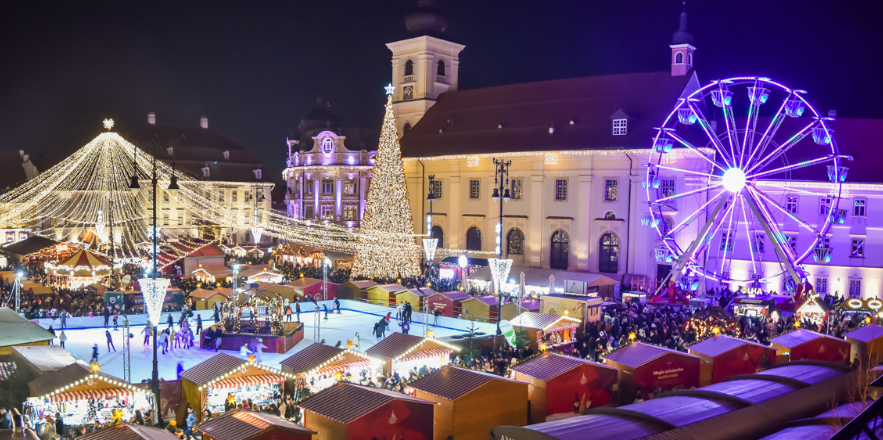 Târgul de Crăciun de la Sibiu reconfirmă tradiția prețurilor mari. Cât costă două sarmale și o porție de clătite