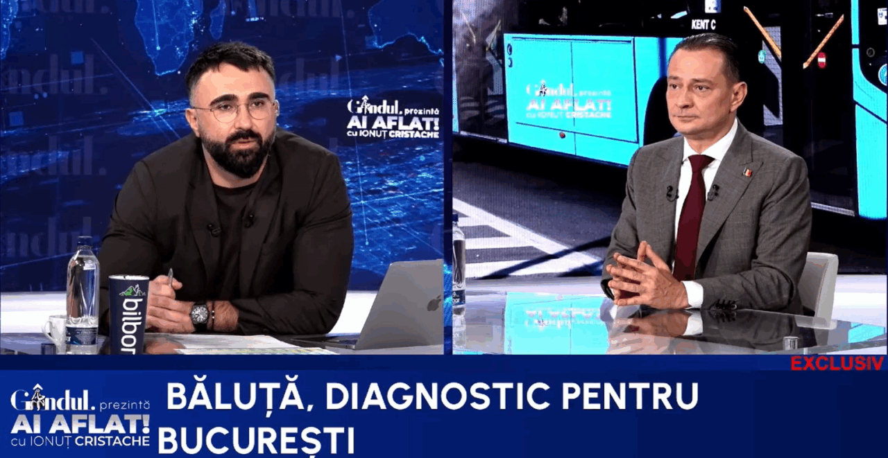 Daniel Băluță: „Dorința pe care o am e ca, în anul 2032, Bucureștiul să intre în rândul capitalelor europene cu cea mai bună calitate a vieții”