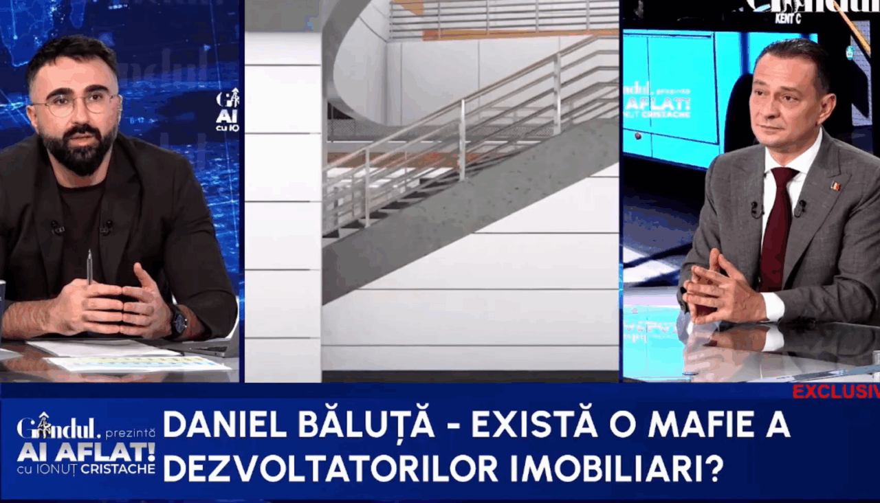 Are Capitala șanse să scape de mafia imobiliară? Daniel Băluță: „Nu toți dezvoltatorii sunt rechini imobiliari”