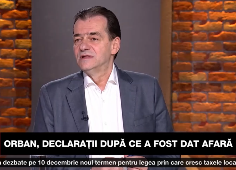 Ludovic Orban, după ce a fost debarcat de președinte: „Foarte multă lume știe ce am făcut pentru Nicușor Dan. Am fost ca un părinte politic”