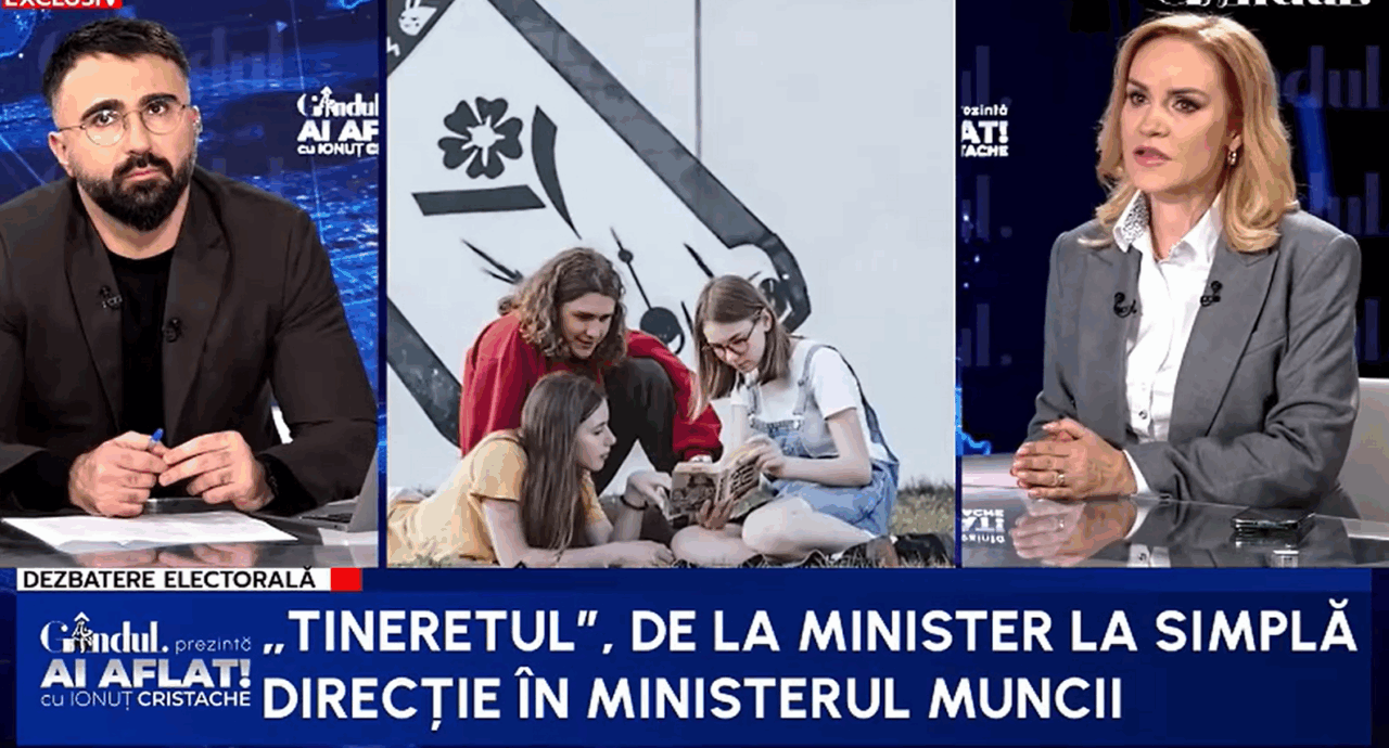 Ministerul Tineretului, sacrificat pentru interese politice. Gabriela Firea: Se va face politică, se va crea emoție și vor fi atacuri personale